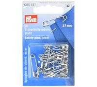 Prym Safety Pins, Metallo, Sliver, 9.3 x 5.7 x 0.7 cm