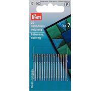 Prym Quilting Needles, Silver, 31 x 0,70 mm, 20 Stück