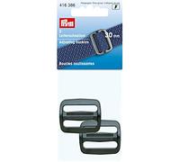 Prym - Regolatura di plastica Black (30 mm) Fibbie - 1 Pezzi