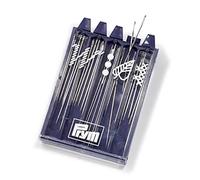 Prym Ricamo, Metal, Argento, Aghi da Cucito e perline, KTE25 Pezzi