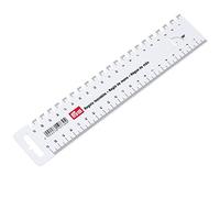 Prym Righello per Sarti, Plastic, Bianco, 5 mm