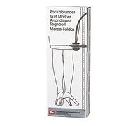 Prym Rockabrunder, Kunststoff, 80 cm Rockabround, plastica, Argento/Grigio, mit Skala, Grau