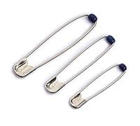 Prym Safety Pins, Metallo, Silver, 34/41/48mm