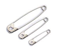Prym Safety Pins with Coil No. 0-3 Silver col 27/38/50 mm