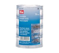 Prym Scatole impilabili, in plastica, trasparente, Ø 70 mm