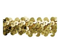 Prym Sequin Lace Elastic, 25 mm, Gold, 25 m