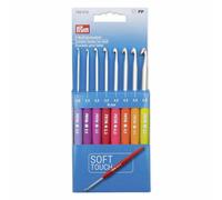 PRYM Set Di Uncinetti 8 Pezzi Per Lana Soft Touch 2mm-6mm 195970