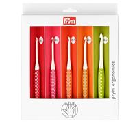 Prym - Set di uncinetti per uncinetto, multicolore, piccolo (E, G, 7, H, J)