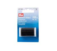 Prym Sewing Thread, Transparent Dark, Dunkel, 200 unità