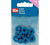 Prym Snap Fasteners in metallo, 14 mm, blu medio