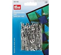 Prym Spille da Balia, 38 mm, Colore: Argento, 75 Pezzi, Lega di Acciaio, Silver