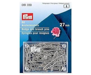 Prym Spille, Metallo, Argento, 9.3 x 6.7 x 1.5 cm