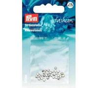 Prym Strass, Argento, Ø 3 mm, silberfarbig, 30 Stück