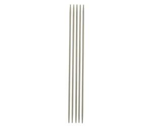 Prym Strumpfstricknadeln Alu 40 cm 4,00 mm Grau Ferri da Maglia, Alluminio, Grigio, 3.5 mm