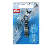 Prym Tiretto per Zip Metallo, Grigio/Nero