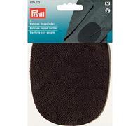 Prym Patch Nappa per Cucire su 14x10 cm Marrone Scuro, Pelle, 14 x 10 cm, Dunkelbraun, 2 Stück