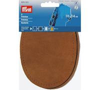 Prym Toppe in Similpelle da Cucire, 14 x 10 cm, in Pelle, Beige, 14 x 10 cm, Cammello, 2 Pezzi