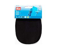 Prym - Toppe in Velluto a Coste, termoadesive, Nero, 2pezzi