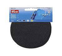 Prym - Toppe, Tessuto Misto, termoadesive, Colore Nero, 2 Pezzi