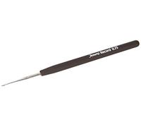 Prym KnitPro Record-Ferri da Uncinetto con Impugnatura Morbida, 0,75 mm, Colore: Argento Gancio Ago, Steel