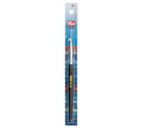 Prym Uncinetto per Lana in Alluminio con Impugnatura Morbida, 14 cm Lunghezza x 6,0 mm Spessore, Argento
