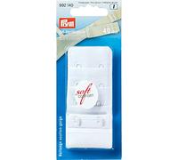 Prym - White 3 x 2 Ganci (40 mm) Reggiseno - 1 unità