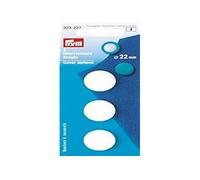Prym White Cover Buttons, 22 mm