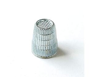 Prym - Zinc Die -Cast Silver (15mm) Thimble - 1 Pezzi