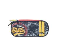 Pryma Astuccio - 22,5x11x5,5 cm - Portapenne Colorato con Chiusura a Cerniera - Organizer Compatto per Scuola, Ufficio e Tempo Libero (Linea Sport Blu)