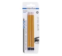 Pryma Blister 4 Matite Grafite HB - Matite Eleganti per Scuola e Disegno Tecnico, Legno di Tiglio