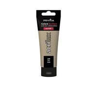 Pryma Colori Acrilici Glitter 60 ml - Set 6 Pezzi Brillanti - Alta Coprenza, Facili da Usare, Ideali per Carta, Tela, Legno e Fai da Te (Glitter Oro)