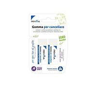Pryma Gomma Per Cancellare | Zero Residui, PVC Free, Soft - Cancellazione Pulita e Precisa per Scuola, Ufficio e Disegno Tecnico, Adatta a Matite HB e Grafite