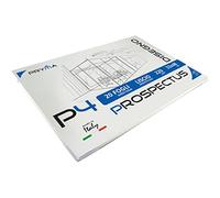 Pryma P4 Album da Disegno A3 (33x48 cm) - Carta Liscia 220g/m² - 20 Fogli