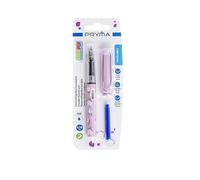 Pryma Penna Cancellabile Stilo Blu - Punta EF 3,4 mm - Lunghezza 14,5 cm - Inchiostro Cancellabile - Corpo in ABS e Acciaio - Ideale per Scuola e Ufficio