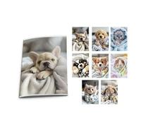 Pryma Quaderno Maxi A4 - 42 Fogli 80 g | Quaderni Scuola con Copertina Teneri Cuccioli, Resistenti e Colorati - Confezione 10 pz (Righe 0C)