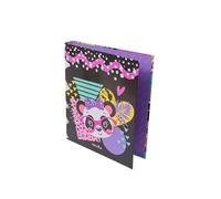 Pryma Raccoglitore 4 Anelli - Quaderno ad Anelli Formato A4 - Copertina Rigida Decorata - Organizer per Scuola, Ufficio e Archivio Documenti (Linea Panda)