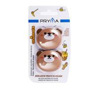 Pryma Set 2 Gomme a Forma di Formaggio Cheese - Gomme Sagomate Senza PVC per Scuola, Blister (Orso Animals 2pz)