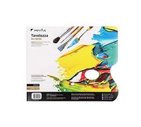 Pryma Tavolozza di Carta Rettangolare - Blocco da 40 Fogli 60g - Dimensioni 30x40 cm - Ideale per Pittura e Belle Arti