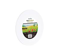 Pryma Tela da Pittura Rotonda - Ø 40 cm - Ideale per Artisti, Hobby e Decorazione - Superficie Liscia, Alta Qualità, Pronta per Dipingere