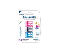 Pryma Temperamatite Doppio Foro - Set di 3 Pezzi Colorati con Lame in Metallo e Serbatoio, Ideale per Matite e Pastelli