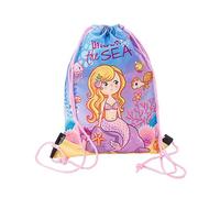Pryma Zaino Sacco Double Face, 25 X 35 Cm, Scuola dell'Infanzia e Asilo, Sacca Portatutto, (Sirena e Unicorno)