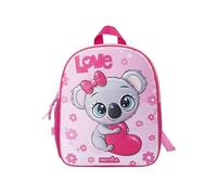 Pryma Zaino Spalla 3D Rilievo Soft Touch 31 X 25.5 X 10 Cm, Scuola dell'Infanzia e Asilo (Bimba Koala)