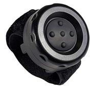 PRYME BLU Pulsante PTT Bluetooth senza fili ZELLO, Wave Communicator, ESChat, Unity, Streamwide e molte altre applicazioni PoC Push-to-Talk (BT-PTT-Z Mini)