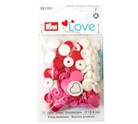 PrymLove Fasteners, Multicolour, 12 x 7 x 2 cm