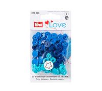 PrymLove Fasteners, Blue, 12 x 7 x 2 cm
