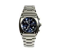Pryngeps Orologio Chronograph Blue Modern metallic Watch CR882 Water Resistant