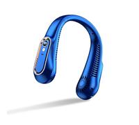 PRYZALO Ventilatore portatile da collo senza pale, a 5 velocità, a lunga durata, regalo per donne e uomini