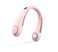 PRYZALO Ventilatore portatile da collo senza pale, a 5 velocità, a lunga durata, regalo per donne e uomini