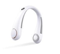 PRYZALO Ventilatore portatile da collo senza pale, a 5 velocità, a lunga durata, regalo per donne e uomini