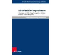 Przemysław Drapała False Friends in Comparative Law (Copertina rigida)